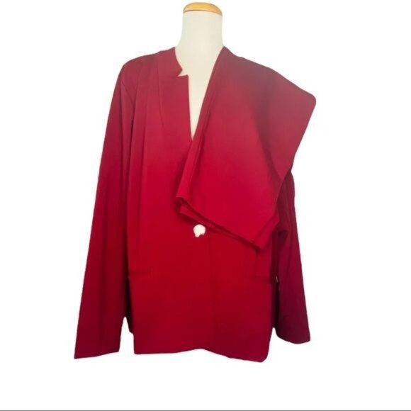 Lane Bryant Eloquii Slim Pant Suit Plus Size Pant and Jacket Size 28S NWT - Picture 2 of 14